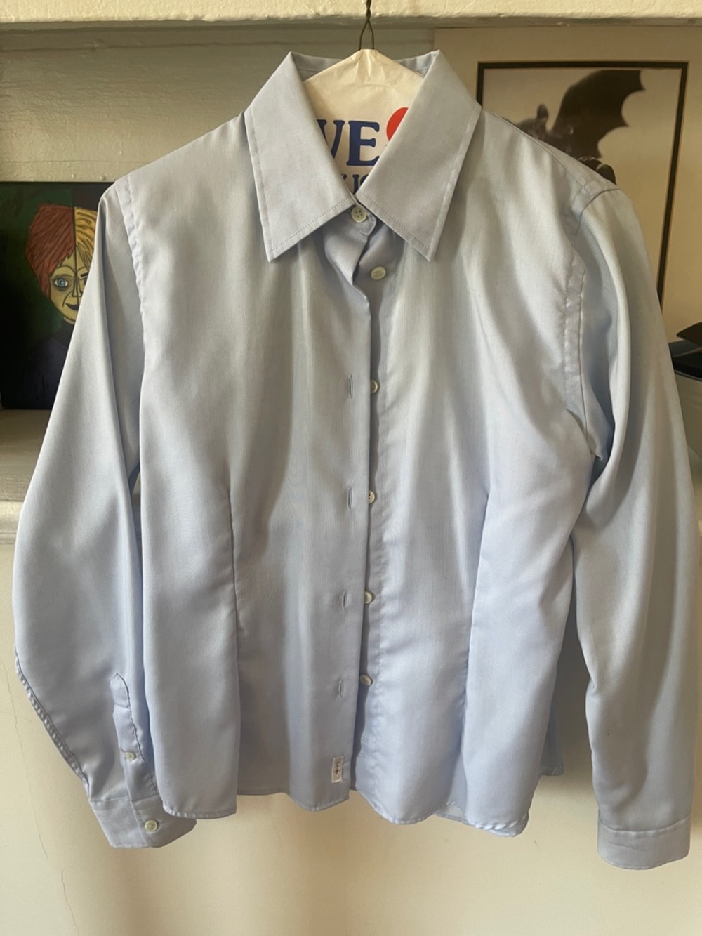 Light Blue Button-Up Shirt